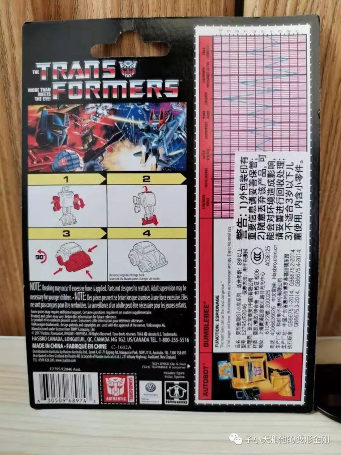 【评玩具】子小天:G1(复刻)大黄蜂开箱测评!