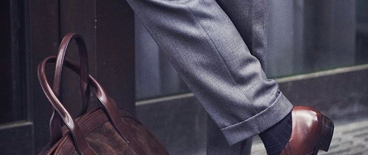 穿搭技巧篇十 寒冷的冬季需要一条保暖又百搭的灰色法兰绒西裤呵护 男士西裤 什么值得买