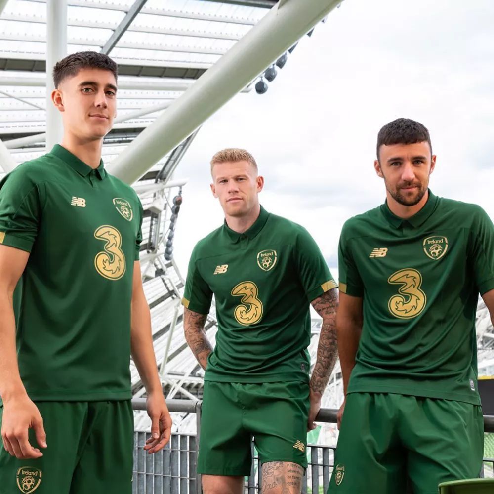 New Balance发布爱尔兰国家队2019/20主场球衣