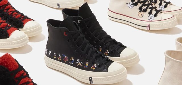 致爱米老鼠：KITH 即将发售 Converse x Disney 三方联名鞋款