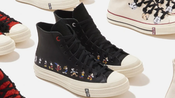 致爱米老鼠：KITH 即将发售 Converse x Disney 三方联名鞋款