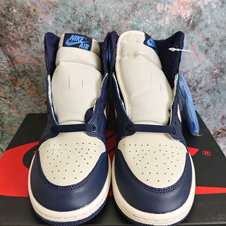 抽中一双AJ1黑曜石