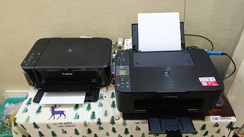 双十一置了台佳能TS3180喷墨一体打印机