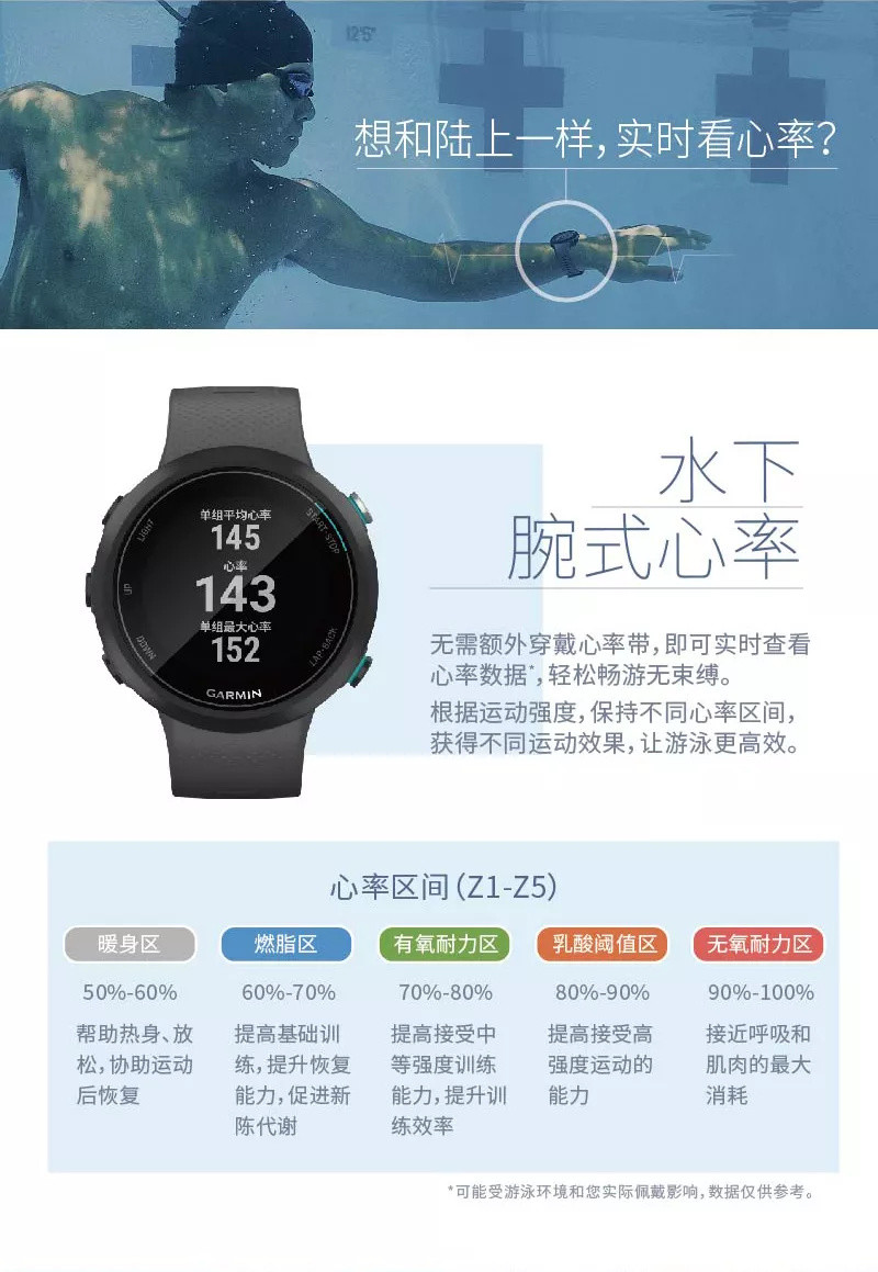 助你“泳”无止境：Garmin 佳明 Swim 2 智能运动腕表开启新品预售