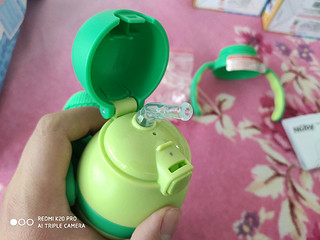 努比Nuby儿童保温杯吸管杯3D猴子