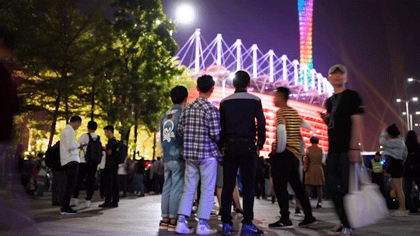 亲历广州灯光节开幕日,告诉你到底值不值得看?