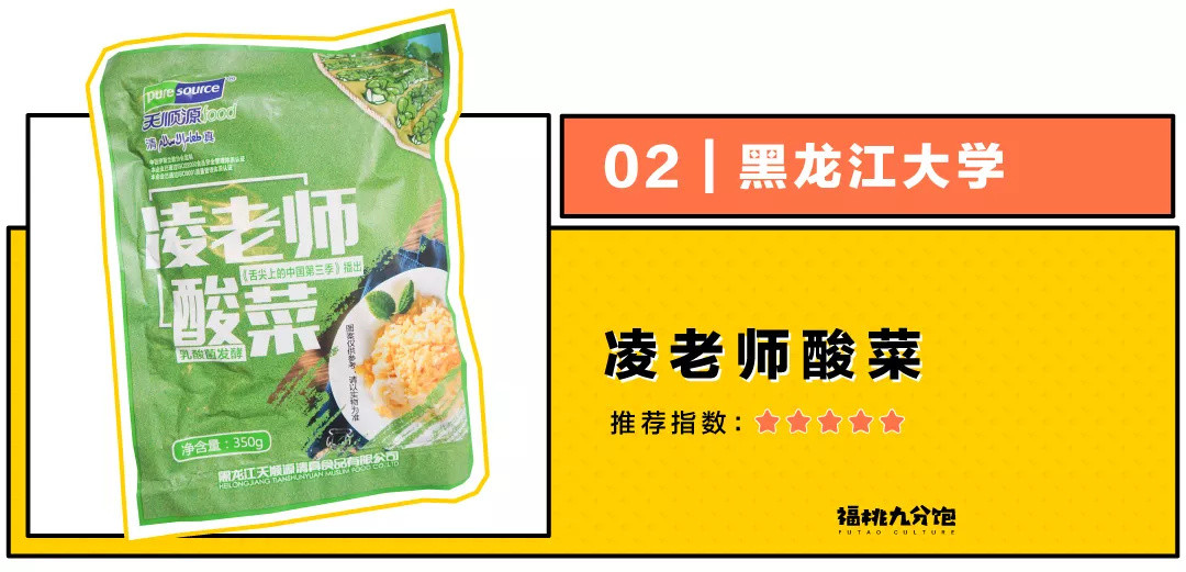 网购12所高校近20种特产，带来这份高校土特研究报告！