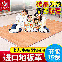 彩奥韩国碳晶地暖垫电热地毯客厅地板发热地垫移动加热地热垫家用