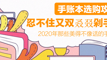 忍不住又双叒叕剁手了____2020年那些美得不像话的手账本该入手了