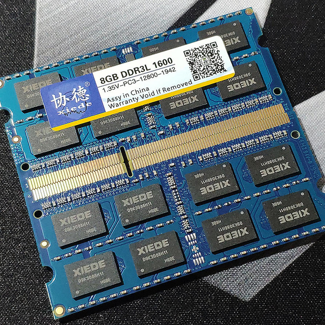 短评快测，老电脑升级性价比之选，协德DDR3L 1600 8G内存没翻车。