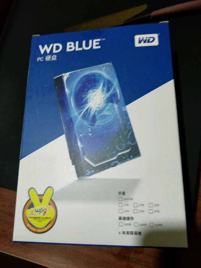 西部数据4t机械硬盘