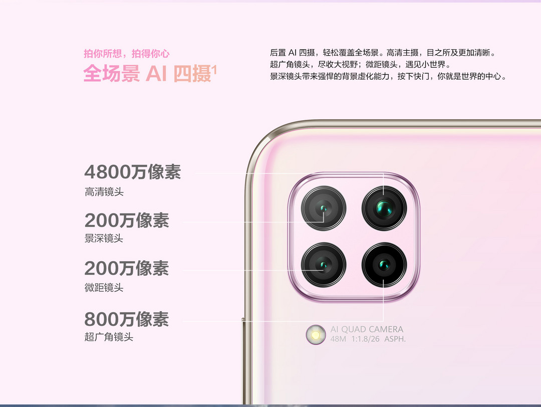普及40W快充与麒麟810：华为nova6 SE手机发布，8GB+128GB售价2199元