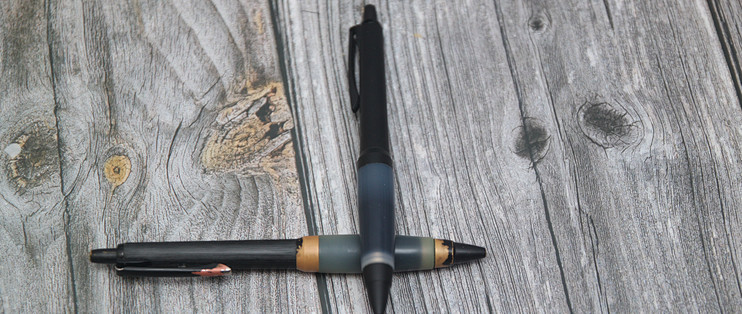 工作才知道哪款笔是自己想要的三菱sxn1000中性笔使用体验