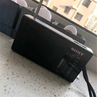 商品sony 索尼 icf-p36 收音机 (黑色)