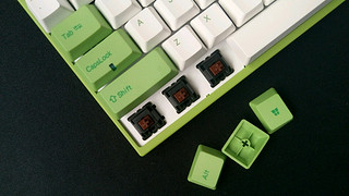 阿米洛 VA87 草木绿机械键盘