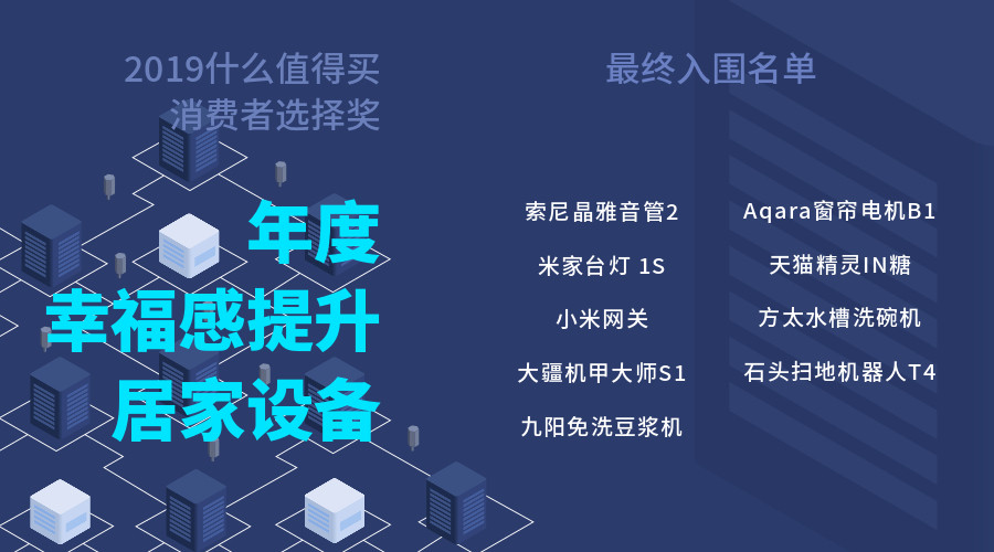 4大类别、11大奖项、105个入围产品/品牌亮相，“2019什么值得买消费者选择奖”入围名单正式公布