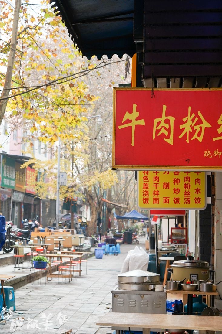 二环边上的光华村,是西财人私藏的【长胖街】!