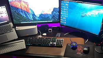 智慧家居の2019年值得入手的电动升降电脑桌（附带RGB属性）