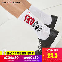 JackJones杰克琼斯男秋迪士尼合作款唐老鸭图案中筒袜子21931Q513