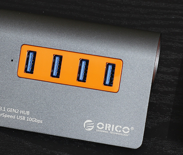 全铝ORICO USB3.1集线器带你进入桌面快捷提速升级
