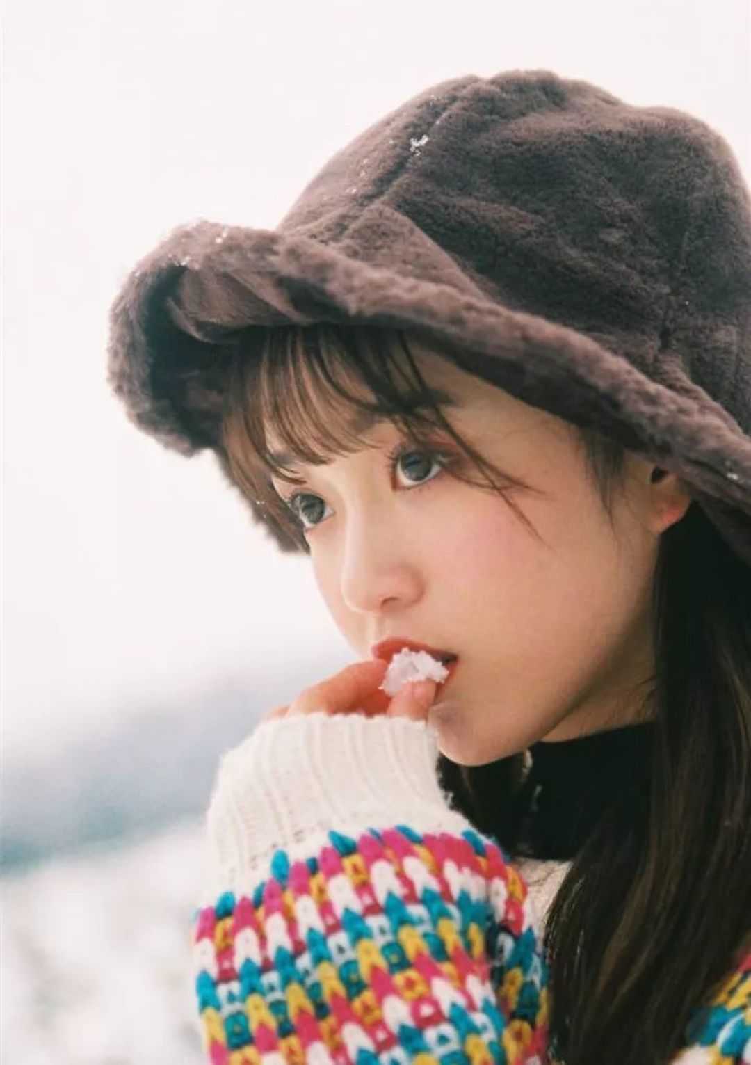 如何给女朋友拍一组好看的雪景照?