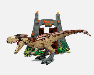 Lego 乐高 Jurassic World侏罗纪世界系列 75936 暴走霸王龙【报价 价格 评测 怎么样】 -什么值得买