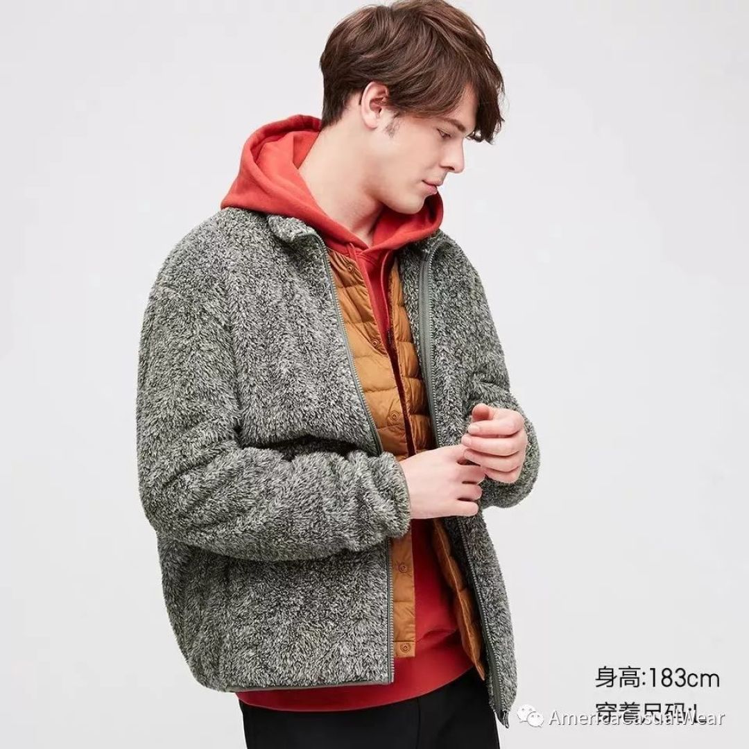【ACW评测】蹭个热度!简评Uniqlo优衣库418712长绒摇粒绒夹克外套