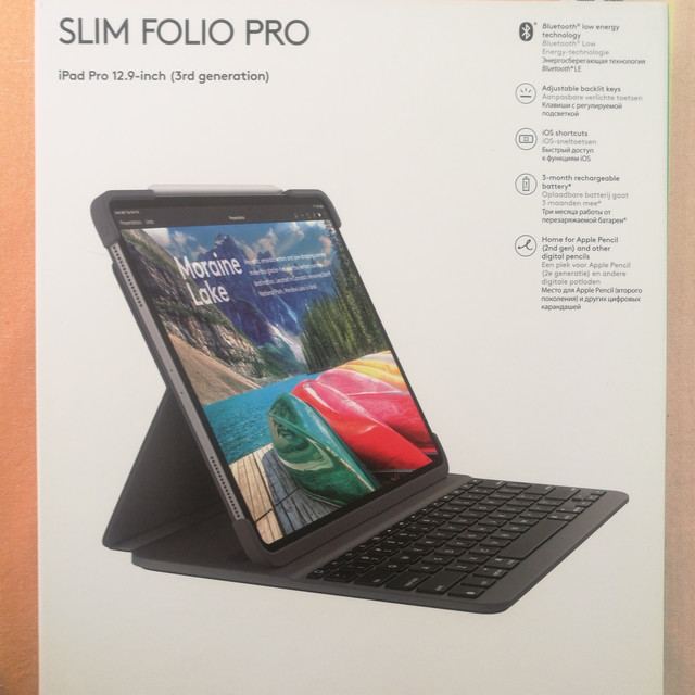 罗技SLIM FOLIO PRO苹果IPAD  PRO12.9专用键盘