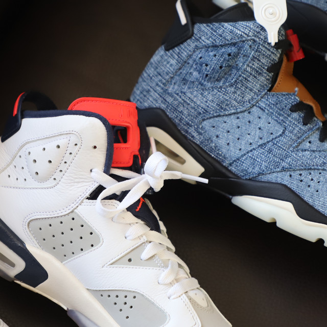 AIR JORDAN 6 GS 水洗单宁