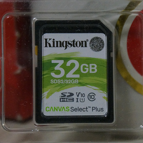 金士顿Canvas Select Plus 32G SD存储卡晒单及测试