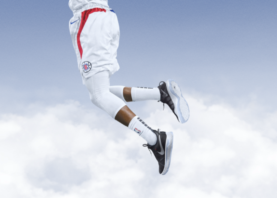 全掌点焊AIR气垫:NIKE 耐克 发布 PG4 泡椒4代 签名球鞋