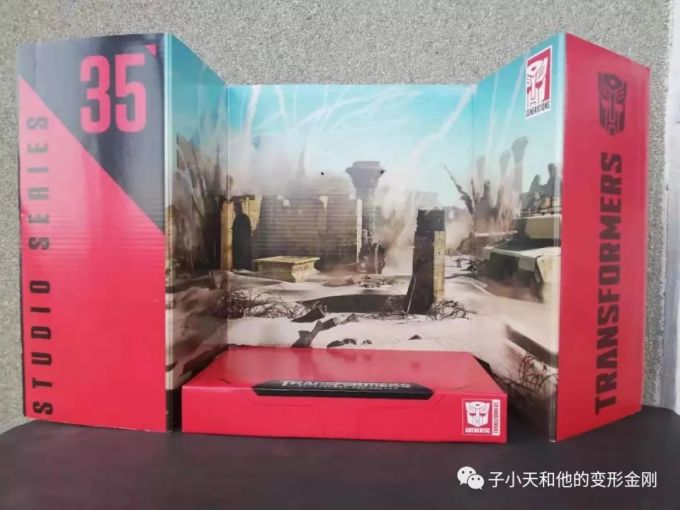【评玩具】子小天:岑测评《变形金刚 SS35天火,细节满满,毕竟是10年后的新设计》