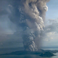 出行提示：菲律宾火山喷发！可能伴随有地震！马尼拉机场已关闭！