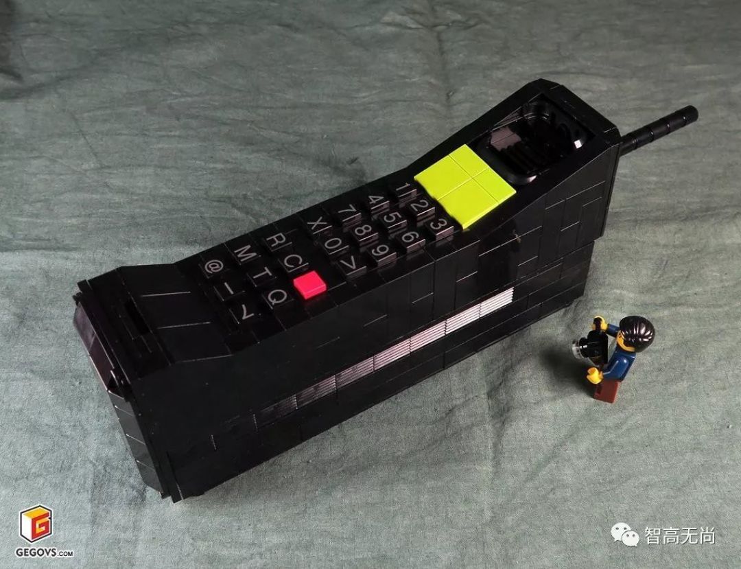 “大哥大”砖头手机MOC