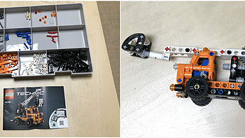 LEGO 篇十二：年货玩具要拼装—4岁不到的宝宝也能玩LEGO机械组？42088车载式吊车揭晓答案