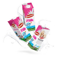 爱尔兰进口艾恩摩尔（AVONMORE）脱脂纯牛奶1L*6整箱装（新老包装随机发货）