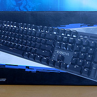 XANOVA星极 星脉XK400 MX青轴 机械键盘