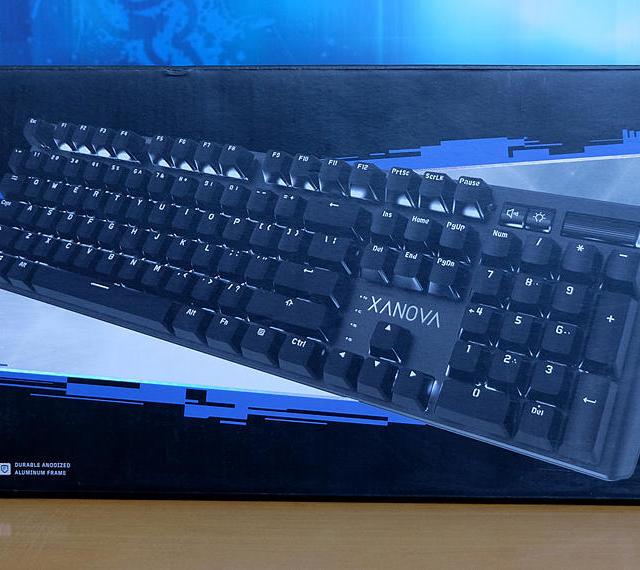 XANOVA星极 星脉XK400 MX青轴 机械键盘