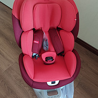 为刚出生的闺女安全护航，QBORN 0-12岁旋转儿童安全座椅开箱
