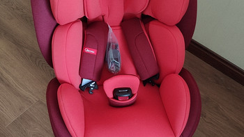 为刚出生的闺女安全护航，QBORN 0-12岁旋转儿童安全座椅开箱