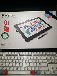 Wacom One数位屏到手