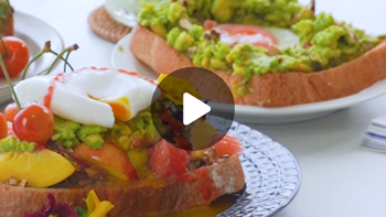 视频合辑：小姐姐教你做超好吃的早餐，简单快手，颜值在线真的有！