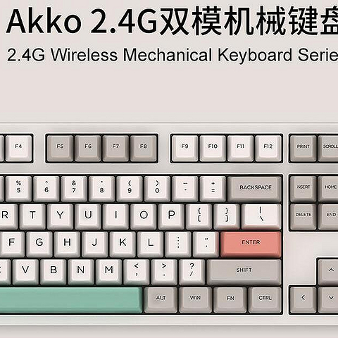 Akko 9009系列 2.4G双模机械键盘避坑指南