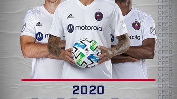 阿迪达斯发布芝加哥火焰2020赛季客场球衣