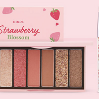 伊蒂之屋 x Olive Young再推新联名，Strawberry Blossom限定彩妆组发售中