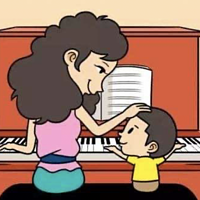 陪娃学琴一年半，有4点错误是学钢琴的小孩要避免的