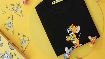 童年穿上身：太平鸟男装猫和老鼠联名款T恤，抓住甜甜的时髦感