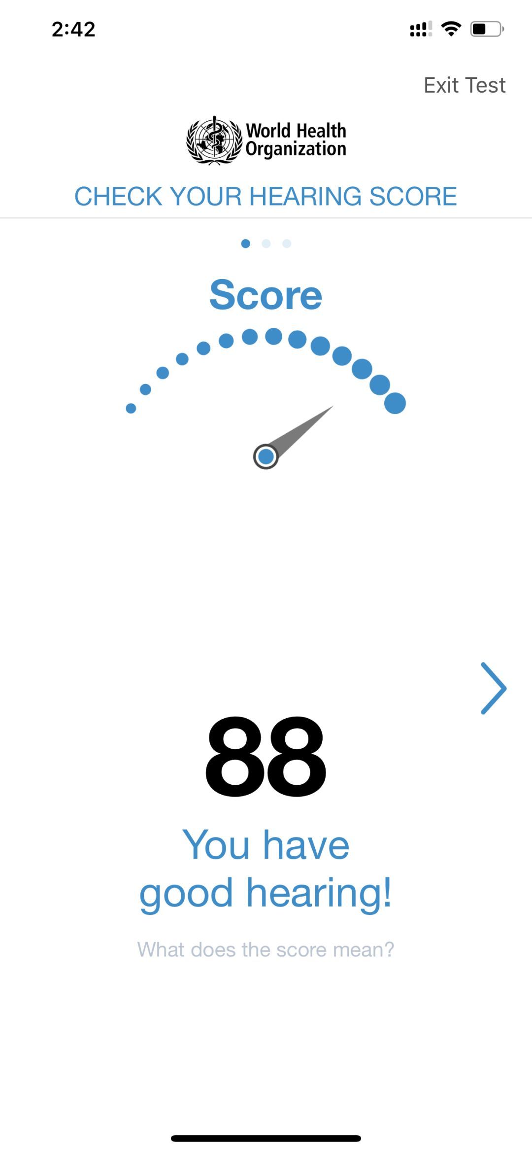 世界卫生组织发布听力测试 App，快来测下你的金耳朵