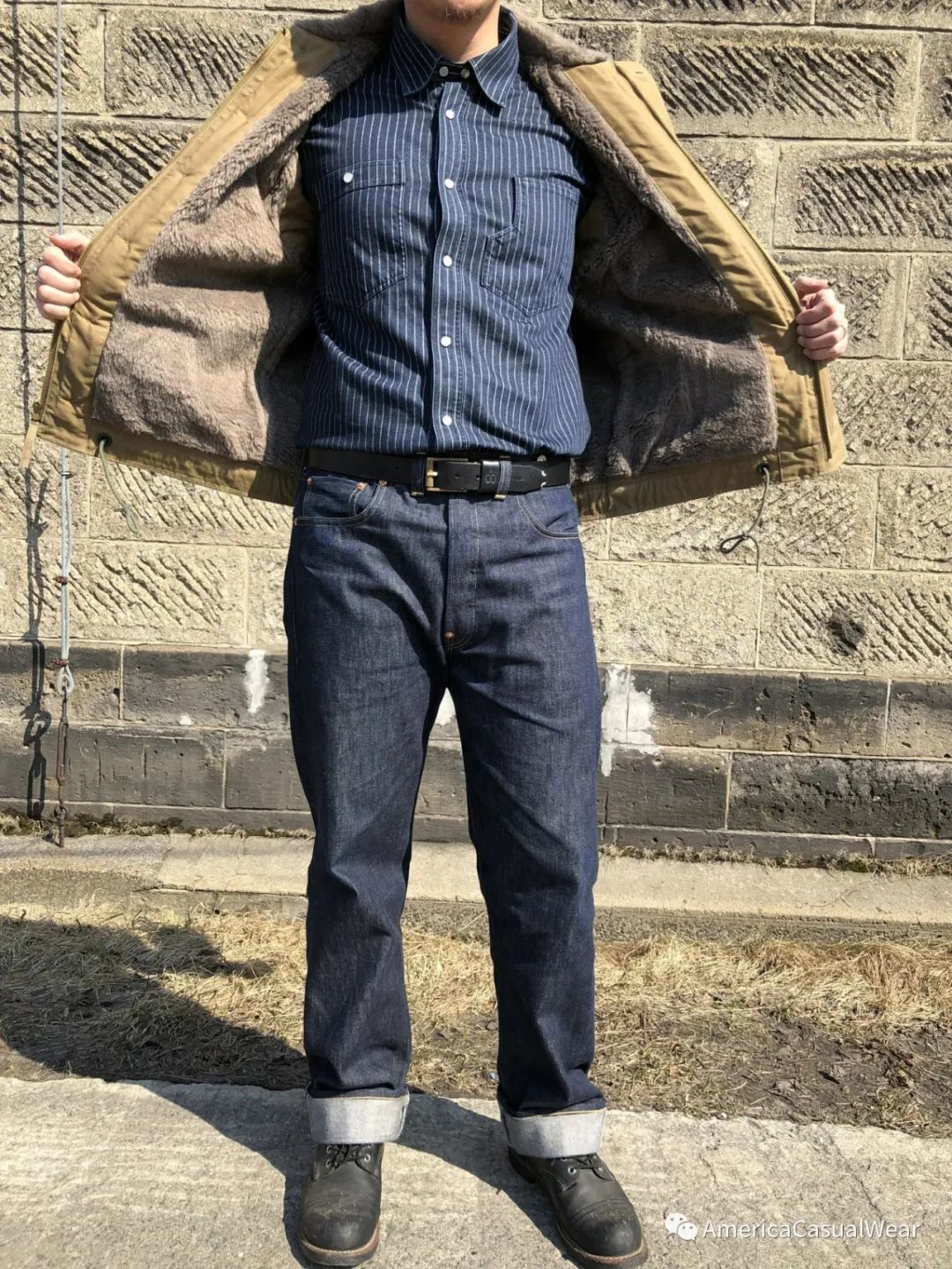 acw评测刘能的新衣经典的buzzricksonsn1deck甲板服到底要怎么穿