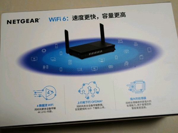 网件rax20 wifi6路由器开箱